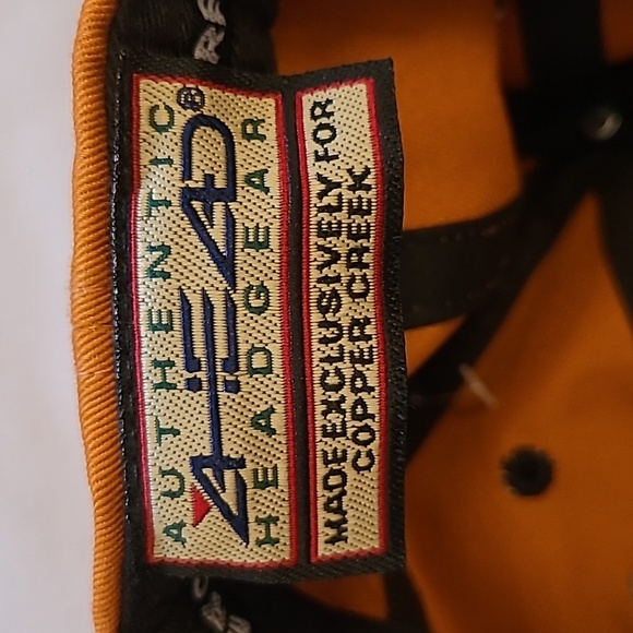 NWT Authentic Headgear brand Copper Creek golf cap. Unisex. - Picture 5 of 7
